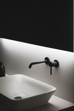 IDEAL STANDARD CERALINE umyvadlová podomítková baterie, hedvábná černá A6938XG Obrázek - fotka