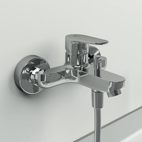 IDEAL STANDARD CERAFINE O vanová nástěnná baterie, s přepínačem, chrom BC500AA Obrázek - fotka