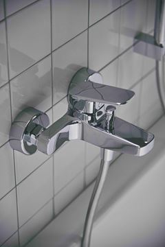 IDEAL STANDARD CERAPLAN vanová nástěnná baterie, s přepínačem, chrom BD256AA Obrázek - fotka