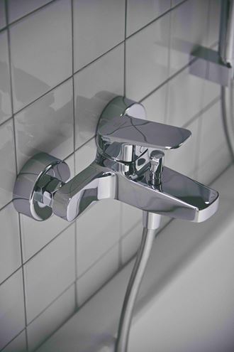 IDEAL STANDARD CERAPLAN vanová nástěnná baterie, s přepínačem, chrom BD256AA Obrázek - fotka