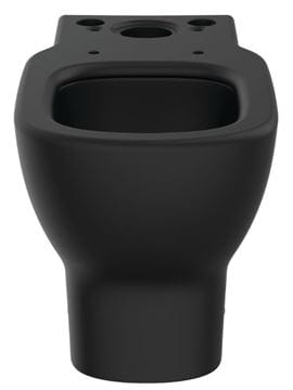 IDEAL STANDARD TESI WC kombi mísa, Aquablade splachování, zadní odpad, matná černá T5560V3 Obrázek - fotka