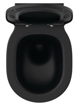 IDEAL STANDARD CONNECT AIR závěsné WC, Rimless splachování, matná černá E2288V3 Obrázek - fotka