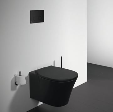 IDEAL STANDARD CONNECT AIR závěsné WC, Rimless splachování, matná černá E2288V3 Obrázek - fotka