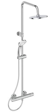 IDEAL STANDARD CERATHERM sprchový set s termostatickou baterií, horní sprcha, ruční sprcha, tyč, hadice, chrom