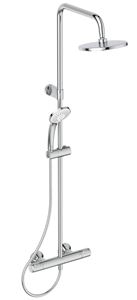 IDEAL STANDARD CERATHERM sprchový set s termostatickou baterií, horní sprcha, ruční sprcha, tyč, hadice, chrom