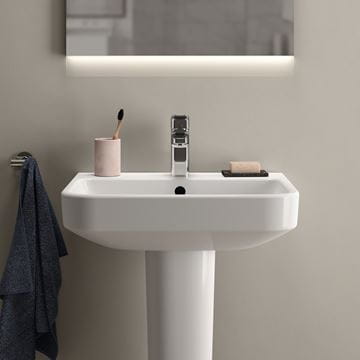 IDEAL STANDARD I.LIFE B umyvadlo 55 cm, s otvorem pro baterii a přepadem T460801 Obrázek - fotka