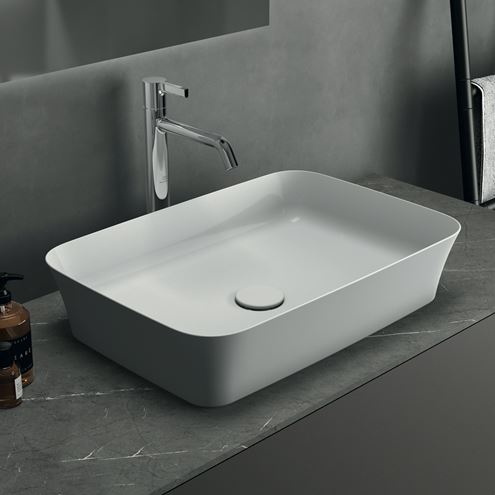 IDEAL STANDARD IPALYSS umyvadlo na desku 55 cm, bez přepadu E207601 Obrázek - fotka