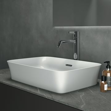 IDEAL STANDARD IPALYSS umyvadlo na desku 55 cm, s přepadem E207801 Obrázek - fotka