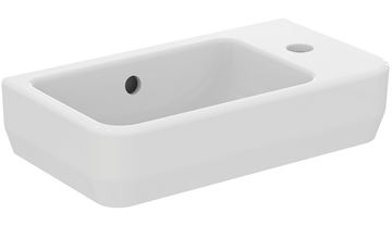 IDEAL STANDARD I.LIFE S umývátko 45 cm, s otvorem pro baterii vpravo a přepadem