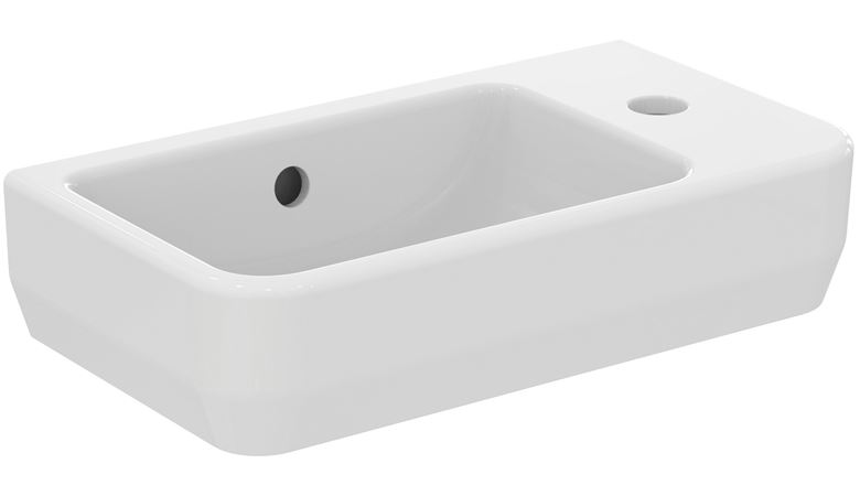 IDEAL STANDARD I.LIFE S umývátko 45 cm, s otvorem pro baterii vpravo a přepadem T458601 Obrázek - Hlavní obrázek