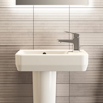 IDEAL STANDARD I.LIFE S umývátko 45 cm, s otvorem pro baterii vpravo a přepadem T458601 Obrázek - fotka