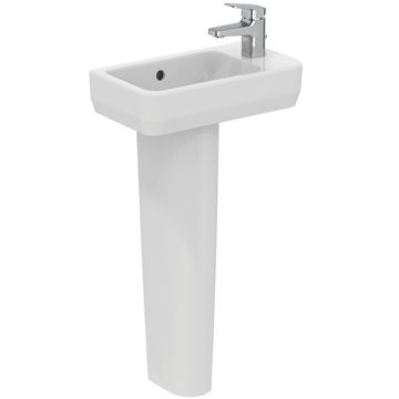 IDEAL STANDARD I.LIFE S umývátko 45 cm, s otvorem pro baterii vpravo a přepadem T458601 Obrázek - fotka
