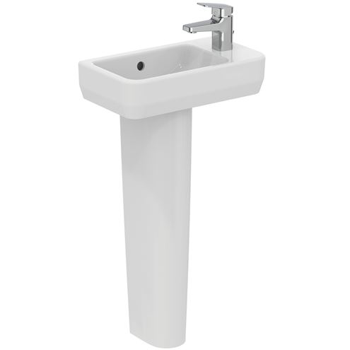 IDEAL STANDARD I.LIFE S umývátko 45 cm, s otvorem pro baterii vpravo a přepadem T458601 Obrázek - fotka