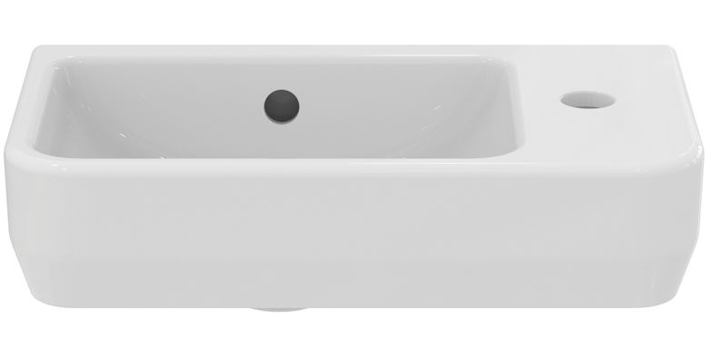 IDEAL STANDARD I.LIFE S umývátko 45 cm, s otvorem pro baterii vpravo a přepadem T458601 Obrázek - fotka