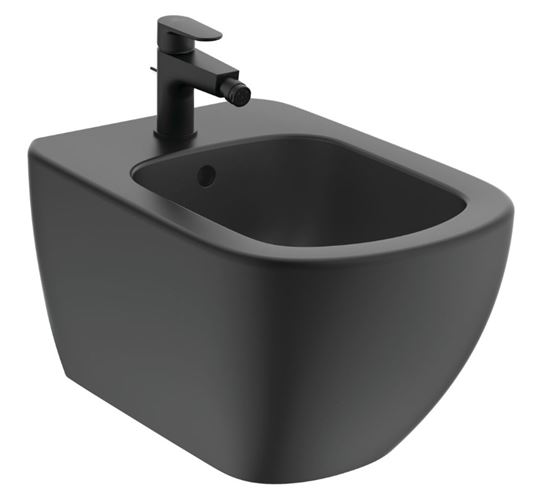 IDEAL STANDARD TESI závěsný bidet, matná černá T3552V3 Obrázek - fotka