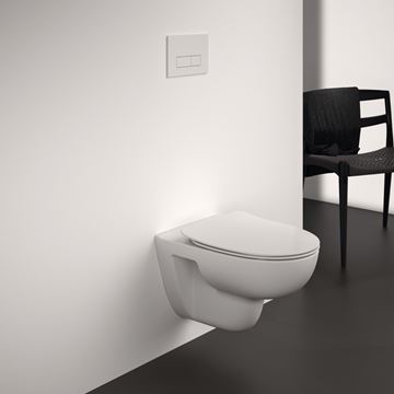 IDEAL STANDARD I.LIFE A WC sedátko ultra ploché, bílá T467501 Obrázek - fotka
