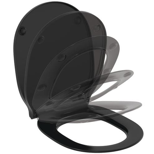 IDEAL STANDARD CONNECT AIR WC sedátko, SoftClose, matná černá E0368V3 Obrázek - fotka
