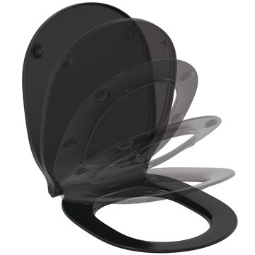 IDEAL STANDARD CONNECT AIR WC sedátko, SoftClose, matná černá E0368V3 Obrázek - fotka