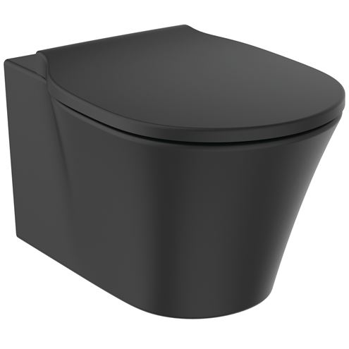 IDEAL STANDARD CONNECT AIR WC sedátko, SoftClose, matná černá E0368V3 Obrázek - fotka