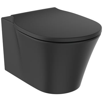IDEAL STANDARD CONNECT AIR WC sedátko, SoftClose, matná černá E0368V3 Obrázek - fotka
