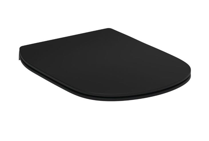 IDEAL STANDARD TESI WC sedátko ultra ploché, SoftClose, matná černá T5522V3 Obrázek - Hlavní obrázek