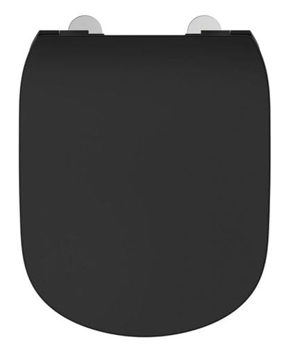 IDEAL STANDARD TESI WC sedátko ultra ploché, SoftClose, matná černá T5522V3 Obrázek - fotka