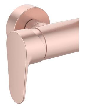 IDEAL STANDARD CERAFLOW ALU+ sprchový set s baterií, horní sprcha, ruční sprcha se 2 proudy, tyč, hadice, rosé BD584RO Obrázek - fotka