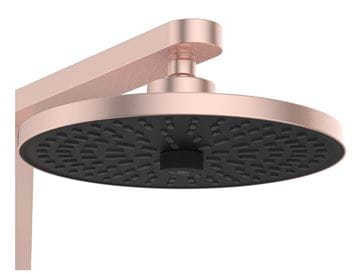 IDEAL STANDARD CERAFLOW ALU+ sprchový set bez baterie, horní sprcha, ruční sprcha se 2 proudy, tyč, hadice, rosé BD585RO Obrázek - fotka