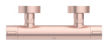 IDEAL STANDARD CERATHERM ALU+ sprchová nástěnná termostatická baterie, rosé BD582RO Obrázek - fotka