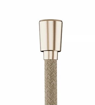 HANSGROHE DESIGNFLEX sprchová hadice 1250 mm, textilní, s ochranou proti překroucení a zlomení, kartáčovaný bronz 28220140 Obrázek - fotka
