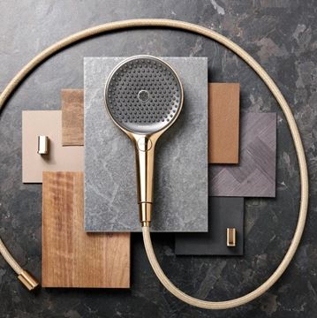 HANSGROHE DESIGNFLEX sprchová hadice 1250 mm, textilní, s ochranou proti překroucení a zlomení, kartáčovaný bronz 28220140 Obrázek - fotka
