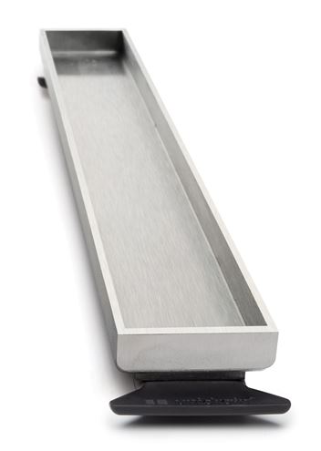 UNIDRAIN HIGHLINE 1940 rošt pro vložení dlažby CASSETTE 833 mm, kartáčovaná nerez ocel 1940.0910 Obrázek - Hlavní obrázek