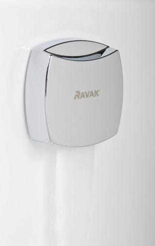 RAVAK vanový sifon 80 cm, s napouštěním přepadem, bovden, chrom X01504 Obrázek - fotka