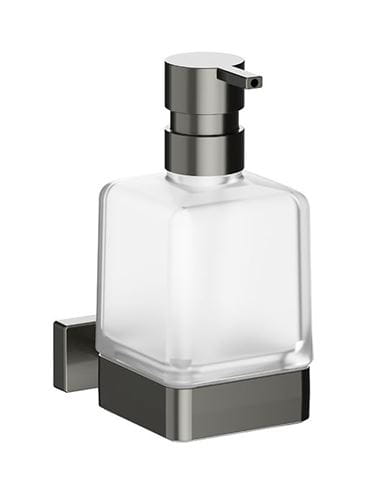 INDA LEA 1800 dávkovač tekutého mýdla 250 ml, nástěnný, sklo, broušený grafit A18120MB21 Obrázek - Hlavní obrázek