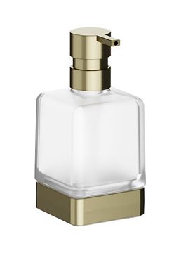 INDA LEA 1800 dávkovač tekutého mýdla 250 ml, sklo, bronz