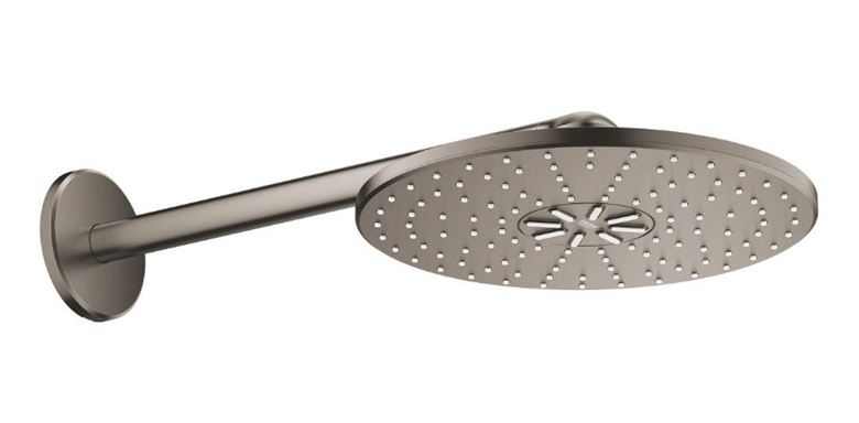 GROHE RAINSHOWER SMARTACTIVE 310 horní sprcha pr. 310 mm, 2 proudy, s ramenem, hard graphite 26475AL0 Obrázek - fotka