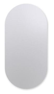AMIRRO AMBIENTE OVAL zrcadlo 100x50 cm, reverzibilní, s osvětlením