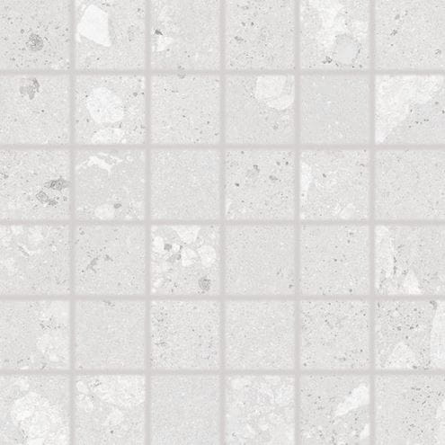 RAKO CASTONE mozaika 30x30(5x5) cm, lepená na síti, bílošedá WDM05855 Obrázek - Hlavní obrázek