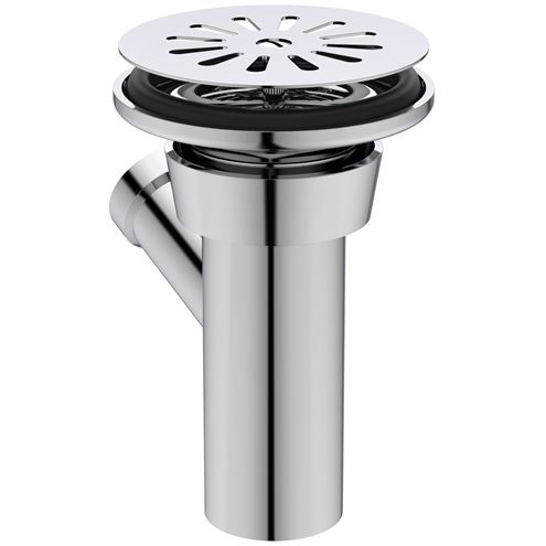 IDEAL STANDARD dřezový sifon DN40, s přípojkou a neuzavíratelnou výpustí D5870AA Obrázek - Hlavní obrázek