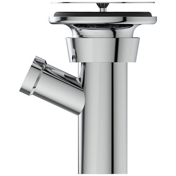 IDEAL STANDARD dřezový sifon DN40, s přípojkou a neuzavíratelnou výpustí D5870AA Obrázek - fotka