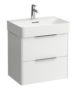 LAUFEN BASE skříňka pod umyvadlo 58,5x39x51,5 cm, 2 zásuvky, matná bílá