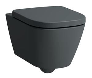 LAUFEN MEDA závěsné WC, Rimless splachování, matný grafit