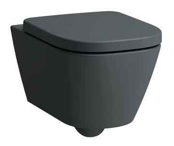 LAUFEN MEDA závěsné WC, Rimless splachování, matný grafit