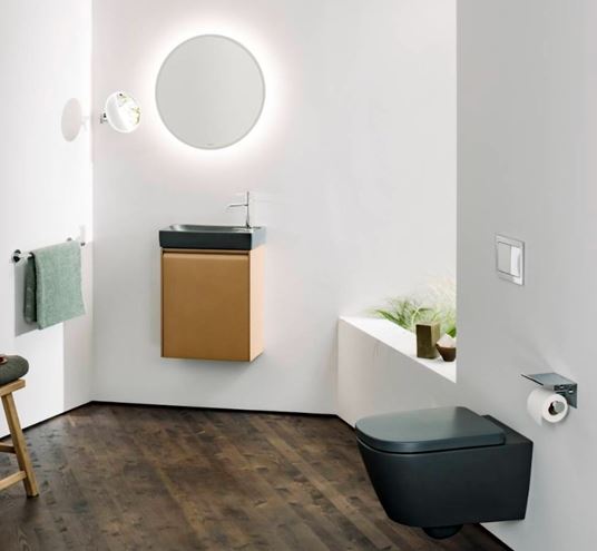 LAUFEN MEDA WC sedátko, SoftClose, matný grafit H8911137580001 Obrázek - fotka