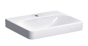 GEBERIT SMYLE SQUARE umyvadlo 60 cm, s otvorem pro baterii, bez přepadu