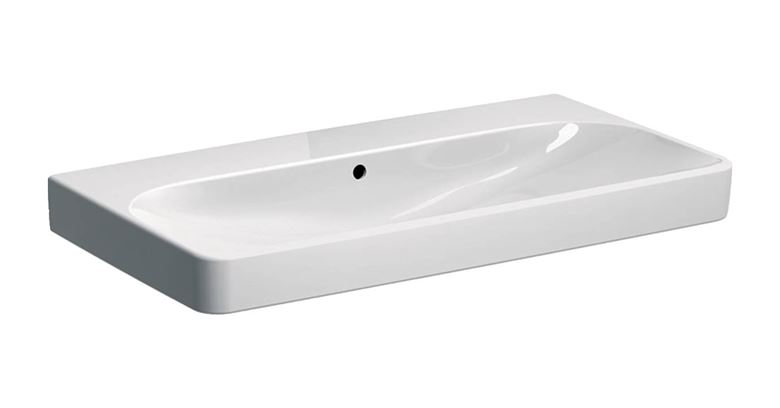 GEBERIT SMYLE SQUARE umyvadlo 90 cm, s přepadem 500.250.01.1 Obrázek - Hlavní obrázek