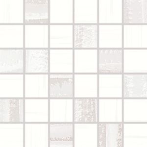 RAKO EASY mozaika 30x30(5x5) cm, lepená na síti, mat, bílá