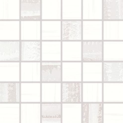 RAKO EASY mozaika 30x30(5x5) cm, lepená na síti, mat, bílá WDM05060 Obrázek - Hlavní obrázek