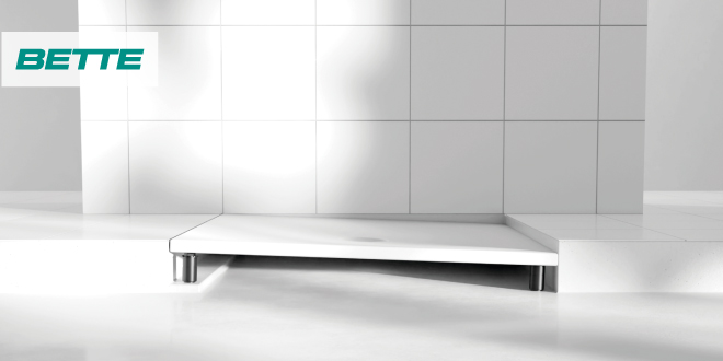 Blesková instalace sprchové vaničky s Bette Level