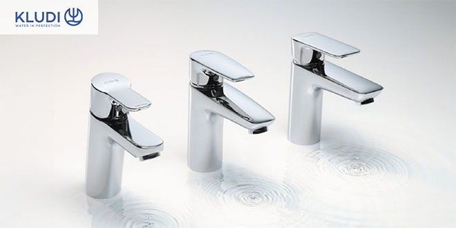 Baterie KLUDI Pure Function - 3 řady, 1 styl